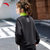 安踏羊暖绒科技卫衣女春夏宽松运动卫衣 AC1601S码黑 国美甄选商品第4张高清大图