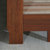 现代简约全实木床1.8米双人床主卧框架床海棠木婚床新中式家具 金棕色 1800mm*2000mm 框架结构(金棕色)第4张高清大图