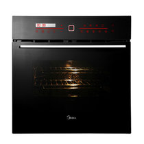 美的（Midea）ETC56MY-ERS 嵌入式电烤箱（56L 家用烤箱 旋转烧烤 童锁功能 9大加热模式）