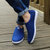Enzun恩尊 2014年H-3新款 网眼鞋男夏季网眼鞋透气鞋轻质懒人鞋(深蓝色 39)第2张高清大图
