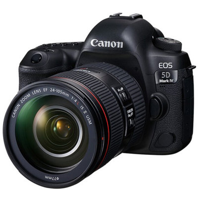 佳能(Canon)EOS5D MarkⅣ(EF 24-105 f/4L IS II USM) 单反套机 约3040万像素 双核CMOS 4K短片 Wi-Fi/NFC