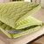 奢派家纺竹炭立体床垫床褥子舒适款榻榻米地铺可折叠学生床垫宿舍加厚不易变形(绿色 1.2*2.0米床)第5张高清大图