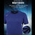 赛丹狐短袖T恤男2021夏季高弹力轻薄透气运动健身快干健身短袖上衣SX5651(海兰 XL)第6张高清大图