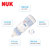 NUK宽口径玻璃奶瓶硅胶奶嘴0-6个月中圆孔蓝色240ml 新生婴儿宝宝奶瓶自然实感德国进口第6张高清大图