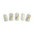 露丝妃尔 法式3D立体假指甲片 时尚派对系列 2g 4色可选(晶亮银)第3张高清大图
