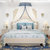 欧尔卡斯家具欧式床双人床公主床带软靠欧式法式平尾床(平尾床+床头柜*2+床垫*1 1.8m)第3张高清大图