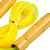 ENPEX 乐士*木柄橡胶跳绳运动健身跳绳(黄色)第3张高清大图