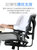 【免费安装】达宝利D1旗舰版人体工学椅电脑椅智能贴腰透气网布老板椅办公椅升降椅家用躺椅转椅书房写作椅 黑色(黑色)第4张高清大图