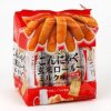 台湾进口零食品 北田蒟蒻糙米卷玄米卷牛奶口味160g*3袋