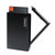 奥睿科（ORICO）2598S3 SATA3.0 2.5寸固态笔记本移动硬盘盒USB3.0 支持9.5 -12mm 全铝(黑色)第3张高清大图