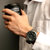 阿玛尼(Emporio Armani)手表 银色钢带皮带商务休闲男表时尚防水欧美石英男士腕表(AR11181)第2张高清大图