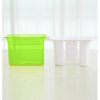 其乐居舍 厨房多彩，创意筷子盒沥水餐具收纳盒架-绿色