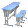 韦斯豪WSH-20H0824A双人课桌椅(WSH-20H0824A双人课桌椅)