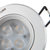 雷士照明（NVC）LED射灯 可调角度天花射灯 E-NLED164D(白光 (开孔75mm)3W白光)第5张高清大图