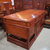红木家具1.6米红木书桌实木办公桌大班台老板桌非洲黄花梨木第2张高清大图