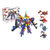积木变形机器人高达模型男孩拼装玩具独角兽能天使圣兽武装圣兽狮王小颗粒礼物(6214)第2张高清大图