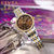 飞亚达(FIYTA)手表 经典系列商务时尚女士石英腕表(DL802051.TSTD 钢带)第4张高清大图