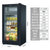 海尔冰吧冰柜家用茶叶柜小型单门冰箱办公室冷藏柜保鲜水果饮料展示柜客厅冰箱立式冰柜LC-98H(【新上市】120升（电脑控温、独立制冰）)第6张高清大图
