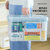 禧天龙透明双层药箱家用急救箱药品收纳盒X-6173蓝 双层设计  药品分类收纳第2张高清大图