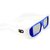 睿浩（RIO）RGCP3804不闪式圆偏光3D眼镜（蓝白色）第4张高清大图