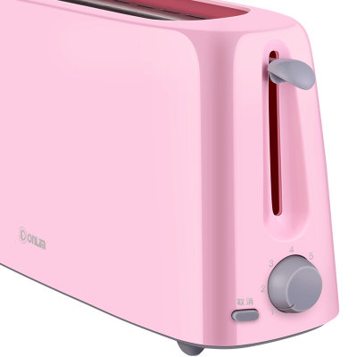 东菱（Donlim）多士炉TA-8150 家用早餐机 智能全自动烤面包机(粉色)