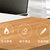 亿景鸿基 会议桌简约现代接待桌会客桌木质长桌(橡木色 YH2400)第5张高清大图