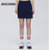 Skechers斯凯奇春夏短裙新品杨紫同款针织运动裙女L319W116(月食蓝 S)第2张高清大图
