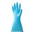 茶花PVC耐用手套S码*2 颜色随机 易脱易戴 干爽舒适 贴合手指 防滑舒适 家用手套第3张高清大图