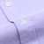 Romon/罗蒙时尚修身长袖衬衫男士商务上衣工装职业衬衣(紫色 44)第5张高清大图