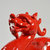 中国龙瓷 纳福貔貅摆件*工艺品开业礼品瓷器摆件德化陶瓷吉祥平安-红(貔貅-小)ZGH0075-2第4张高清大图