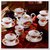 骨瓷欧式茶具15头景德镇陶瓷器英式下午茶咖啡具套装杯子碟子(英式一杯一碟（送纯白咖啡勺） 15件)第5张高清大图