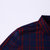 南极人 男士竹纤维长袖衬衫2016新款男式条纹衬衫长袖衬衣男(上青+蓝 190/XXXL)第3张高清大图