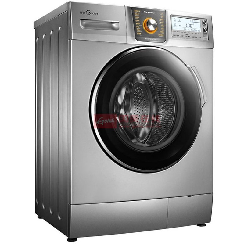 美的(midea)mg70-1411ldpc(s)7公斤变频滚筒洗衣机 喷淋水循环