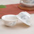豪峰 德化整套玉瓷白瓷玲珑骨瓷功夫茶具套装14件可印企业商标(灰茶圣14件套)第4张高清大图