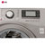 LG12公斤滚筒洗衣机 WD-R16957DH 蒸汽洗干一体机 韩国原装进口烘干节能95度高温蒸汽洗(银色)第3张高清大图