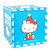 明德覆膜蓝粉Hellokitty卡通儿童卧室爬行垫凯蒂猫泡沫拼图地垫(蓝色 30*30*1.0cm)第4张高清大图