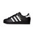 【亚力士】Adidas/阿迪达斯 三叶草贝壳头板鞋Originals superstar 黑白金标 男女鞋 B23642(黑色B23642 39)第2张高清大图