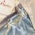善纯轻奢保暖绒刺绣套件 轻奢绒-天空蓝1.2m床单款三件套（被套150*200） 简约时尚第10张高清大图