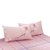 安居先森 D1400枕套 40支纱高支高密全棉印花单件活性印染  粉色第3张高清大图