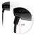 Edifier/漫步者 K210入耳式耳塞双插头电脑耳机带麦克风音量线控(黑色)第5张高清大图