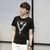 夏季衣服男士短袖T恤韩版修身体恤潮男款半袖简约(白色 L)第4张高清大图