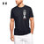 安德玛男款套头圆领运动短袖T恤043M黑色 国美甄选第5张高清大图