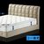 兰瑞蒂  双人席梦思床垫 加厚天然乳胶床垫 独立弹簧1.5 1.8米折叠(（1.5*1.9）一体式床垫)第5张高清大图