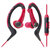 铁三角(audio-technica) ATH-SPORT1iS 耳挂式耳机 运动防水 佩戴舒适 红色第3张高清大图