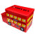 空间优品 小孩卡通玩具可坐可折叠储物凳 创意折叠收纳盒 伦敦巴士第4张高清大图