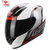 永恒头盔摩托车头盔跑盔赛车盔全盔YH-991(黑银死神 XL码)第2张高清大图