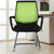 人体工学电脑椅子 家用办公椅 时尚转椅 老板椅103(黑绿弓形脚)第2张高清大图