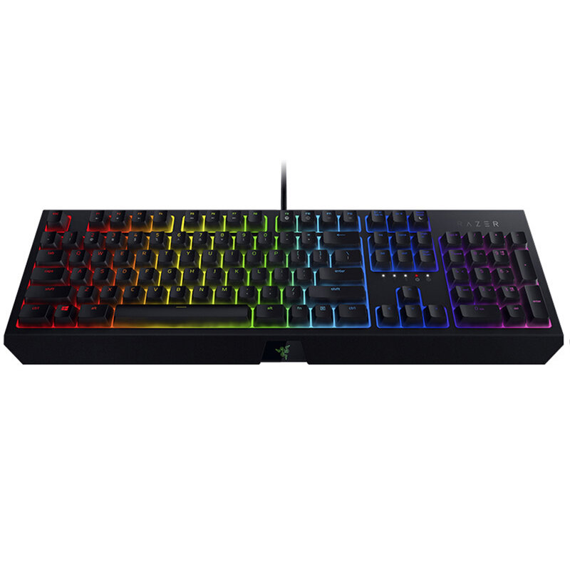 雷蛇(razer)雷蛇黑寡妇蜘蛛-绿轴2019幻彩版 机械键盘 游戏键盘 电竞