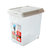 爱丽思IRIS 10kg密封环保家用树脂米桶塑料米箱MRS-10白/透明第3张高清大图