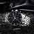尼尚(Nesun)手表男士表 葡萄牙系列手表 商务休闲男士表 时尚多功能防水石英表男表(钢色黑面钢带MS8601-GKG)第3张高清大图